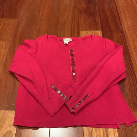 Territory Ahead Long Sleeve Button Top - Picture 4 of 7